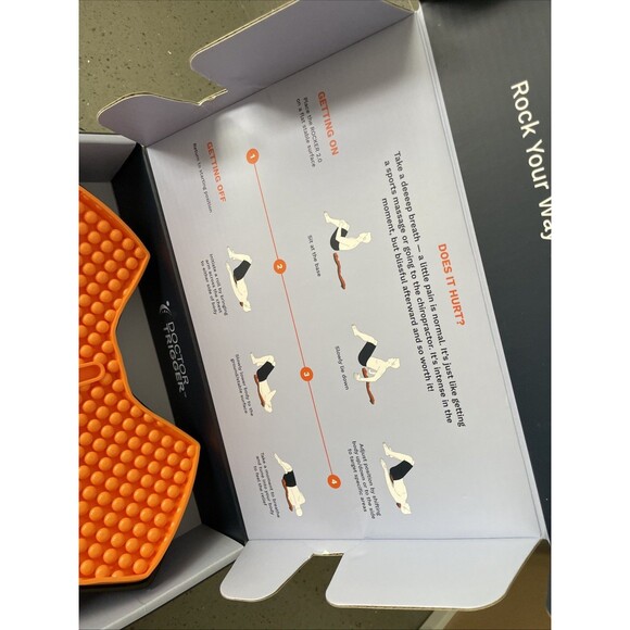 Rocker 2.0: Massage Tool for Glutes Pain Relief (Open - Box / New) - Picture 5 of 7